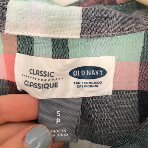 Plaid button down - Picture 2 of 4